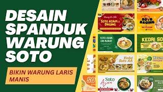 30+ Contoh Desain Spanduk Warung Soto Modern Unik Khas Bikin Pembeli Berdatangan  Cek Sekarang