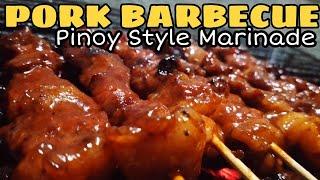 PORK BARBECUE  PORK BBQ MARINADE  HOMEMADE BBQ MARINADE  BARBEQUE MARINADE  HOW TO MARINATE PORK