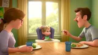 Del Revés Inside Out  Escena Asco e Ira  Disney · Pixar Oficial