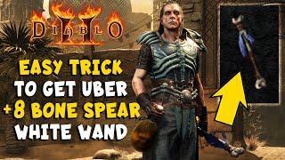 Trick to Get OP +8 Bone Spear Necromancer Wand in Diablo 2 Resurrected  D2R