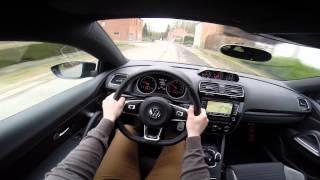 VW Scirocco R-Line 2.0 Tdi 184BHP POV test drive GoPro