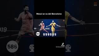 Repasamos la carrera de Messi en el Barcelona en un minuto #shorts