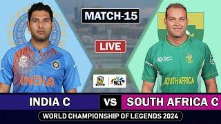 India vs South Africa Live Scores & Commentary  World Championship of Legends  IND vs SA LIVE 3 OV