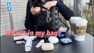 【Whats in my bag?】お気に入りバッグで一時帰国  完全ワイヤレスイヤホン Sudio N2 Pro  レディディオール