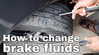 How to change brake fluid?