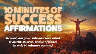 Success & Confidence Affirmations  Boost Self-Confidence & Attract Wealth  Daily Motivation