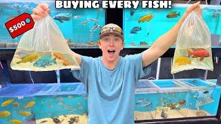 I BOUGHT EVERY FISH IN THE PET STORE EXPENSIVE