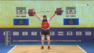 2017 European Weightlifting Championships Men +105 kg \ Тяжелая атлетика Чемпионат Европы 1080