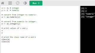 R CSA example code