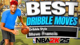 BEST DRIBBLE MOVES FOR ALL BUILDS ON NBA2K25 FASTEST & MOST EFFECTIVE DRIBBLE MOVES IN NBA2K25