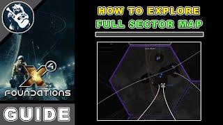 X4 Foundations Map Guide Tips and Tricks to Explore Sector Full Map Beginners x4 Tutorial