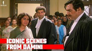 Damini  Iconic Scenes  Sunny Deol Meenakshi Sheshadri Amrish Puri