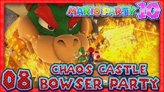 Mario Party 10 Part 08 - Bowser Party Chaos Castle 5 Player