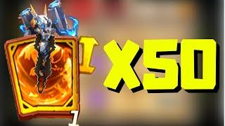 50 Epic Hero Cards  Castle Clash