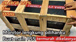 Beli online Monitor Gaming AOC CQ32G3SE layar Lengkung QHD 2K buat main PS5