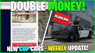 NEW GTA ONLINE DLC - All NEW Content Cop Cars Double Money New Business & Discounts