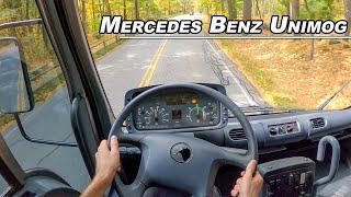 2004 Mercedes Benz Unimog U500 POV Drive with 8 Speed Pre-Selector Manual Gearbox Binaural Audio