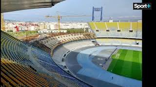 شاهد آخر صور توسيع ملعب طنجة الكبير # stade de tanger