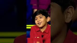 #amitabhbachchan sir ki Hotseat prr बैठे #Aaryav_Shah #kbc #shorts  Quality Motivation #viral