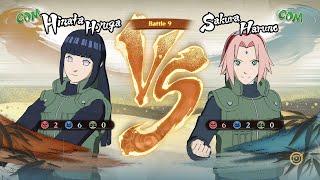 Naruto Shippuden Ultimate Ninja Storm 4 Sakura Haruno VS Hinata Hyuga