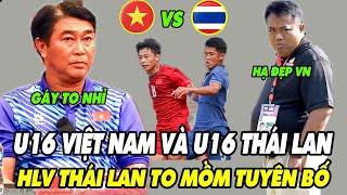 Trực Tiếp Họp Báo Bán Kết U16 HLV U16 Thái Lan To Mồm Trong Buổi Họp Báo Cả ĐNA Chấn Động