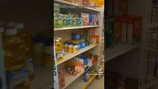 Bare Shelves At Family Dollar FJB