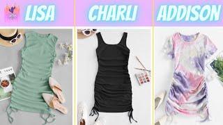 LISA OR LENA#12LISA CHARLI OR ADDISON  clothes ‍️WHAT YOUR CHOICE