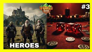 Los HEROES y Los DADOS del CAOS  MILENIO EPISODIO 3 - WorldBox