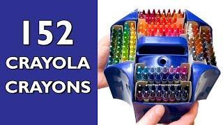 Detailed 152 Crayons Color Order Sort all the Crayola Crayons from the 152 Count Box