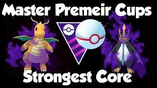 STRONGEST CORE DOMINATES THE MASTER LEAGUE PREMIER CUP FT  Shadow Empoleon & Dragonite & Gyarados