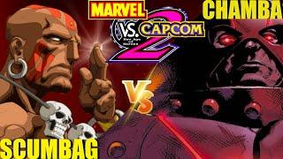 MvC2 Mvci Umvc3 CHAMBA vs SCUMBAG pt 2