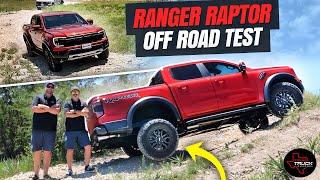 Is the NEW Ford Ranger RAPTOR Any Good Off Road? - TTC Hill Test