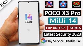 Poco X3 Pro Miui 14 Frp BypassUnlock Google Ac Lock Without Pc - Android Setup Not Open Solution