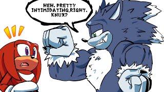 Knuckles is Gay? Sonic Smash Bros Comic Dub