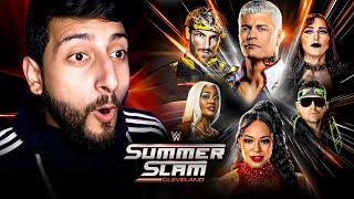 Revealed  WWE SummerSlam 2024 Full Match Card 