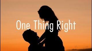 Marshmello - One Thing Right Ft. Kane Brown  lyrics