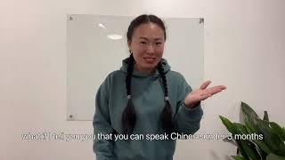 You can speak Chinese in 3 months with confidence