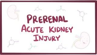 Prerenal acute kidney injury acute renal failure - causes symptoms & pathology