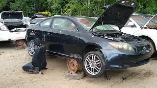 Junkyard Adventures The Scion XC coupe. Or... Celica?