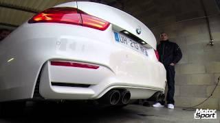 BMW M4 with AKRAPOVIC Titanium Exhaust sounds good 