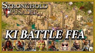 NEUE KI-Lords im SCHWERSTEN Template FFA mit 8 Template-KIs  Stronghold Crusader