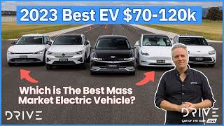 Best EV $70000–$120000  Kia EV6 Tesla Model Y Ioniq 5 Volvo C40 GV60  Drive.com.au