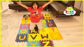 ABC Song Learn English Alphabet for Children with Ryan  Kids Nursery Rhymes