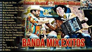 Exitos Mix - Alfredo Olivas y Julion Alvarez - Musica Banda Romantica Mexicana Musica de Banda 2024