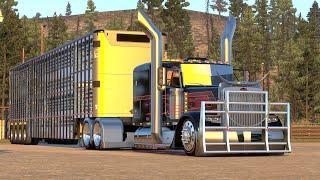 Update ATS Expansion v13 - Peterbilt 379389 *Hauling Heavy Cattle* - American Truck Simulator 1.51