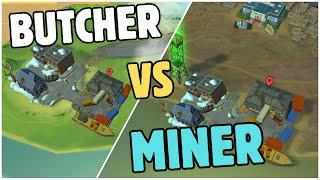 MINER vs BUTCHER  Who is the Easiest Boss for You? Last Day On Earth Survival