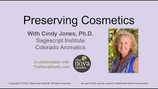 6-Minute Preview Cosmetic Preservation & Testing Products with Cindy Jones
