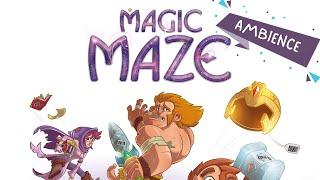 Magic Maze Ambience  Board Game Scenes with Music and Sound Effects