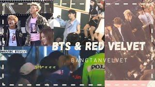 Bts Red Velvet Hidden moments #bangtanvelvet #seulmin #btsvelvet