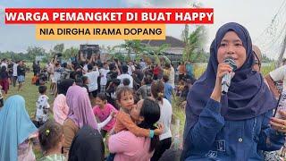 Warga Pemangket Baretais Hari Ini Di Buat Happy  Dengan Kehadiran Nia Dirgha Irama Dopang Terbaru